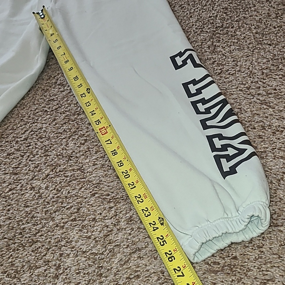 Victoria's Secret Mint Green Joggers with Black Logo - Picture 5 of 7